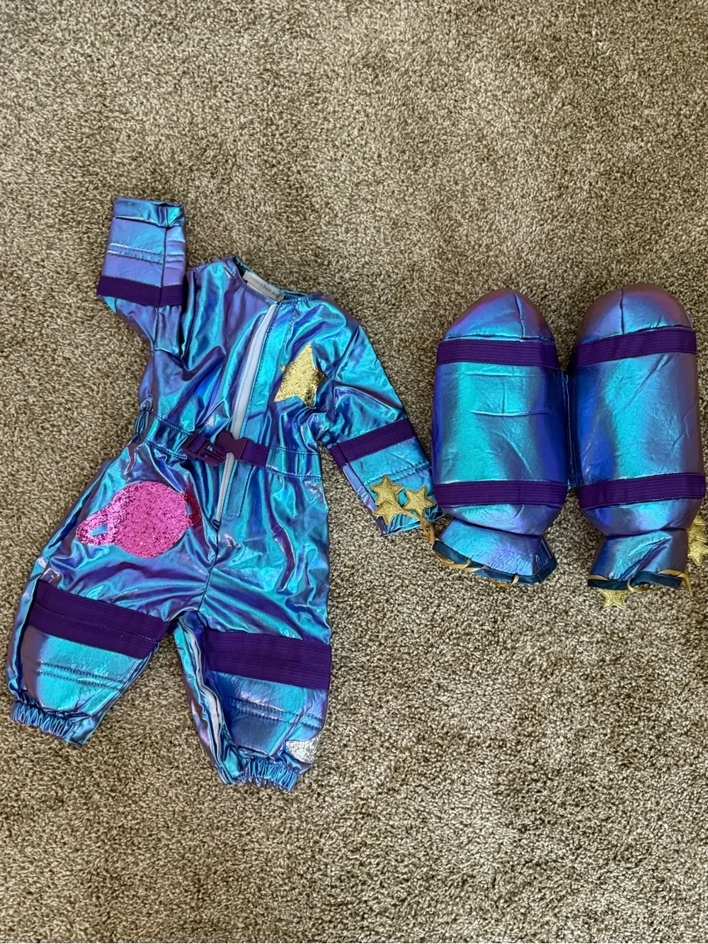 Cosmic Astronaut Costume Baby Costume, 0-6M - Picture 2 of 2